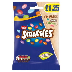 Smarties Milk Chocolate Sharing Bag (105G)